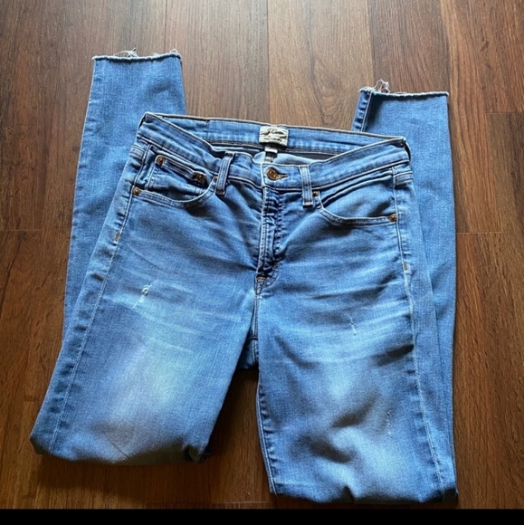 J.Crew Toothpick High Rise Skinny Light Jeans 28 - Picture 3 of 9